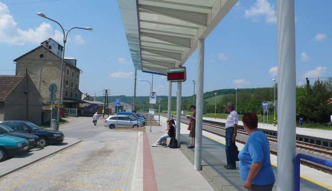 Interchange station Nesovice; Investment: 1 525 835 EUR (Source: Office of the Regional Council South-East)