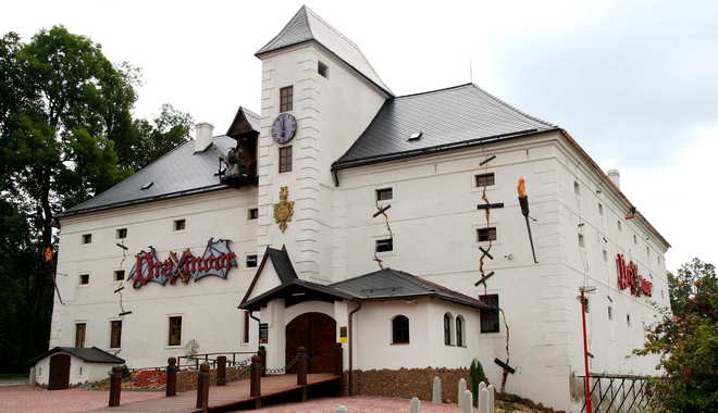 Ghostly castle with marionettes exposition and info centre in Dolní Rožínka; Investment: 746 642 EUR (Source: Office of the Regional Council South-East)